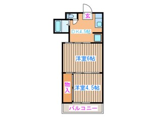 シャングリラ大和町の物件間取画像